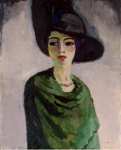Van Dongen Kees Woman in a Black Hat  - Hermitage